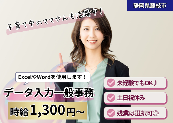 ExcelWordのデータ入力一般事務